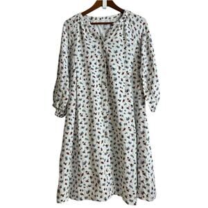 HATCH The Nines by Hatch Floral Button Down Maternity Dress Size XS